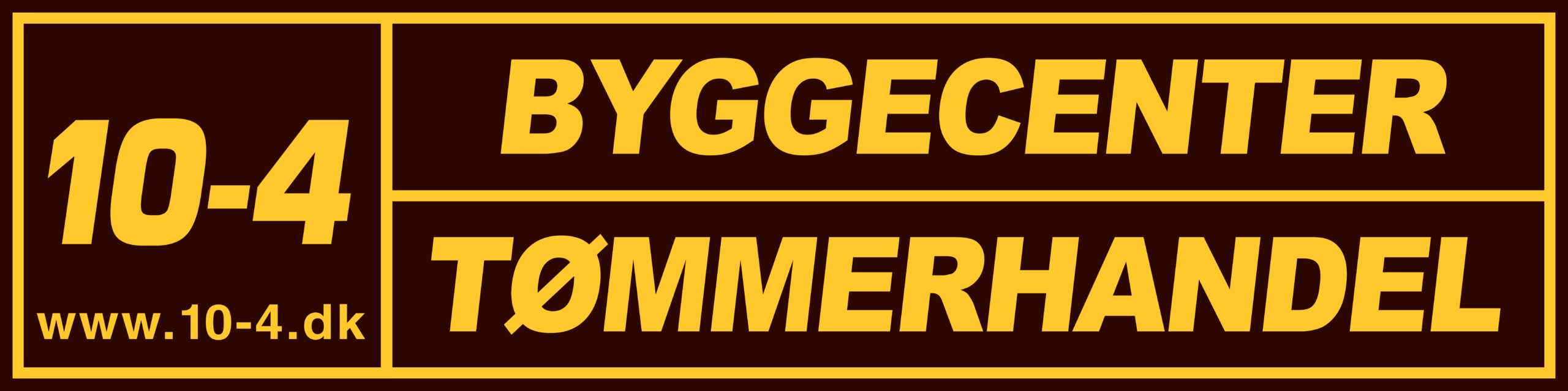 Logo 10-4_BYGGECENTER_TØMMERHANDEL 10-4-logo
