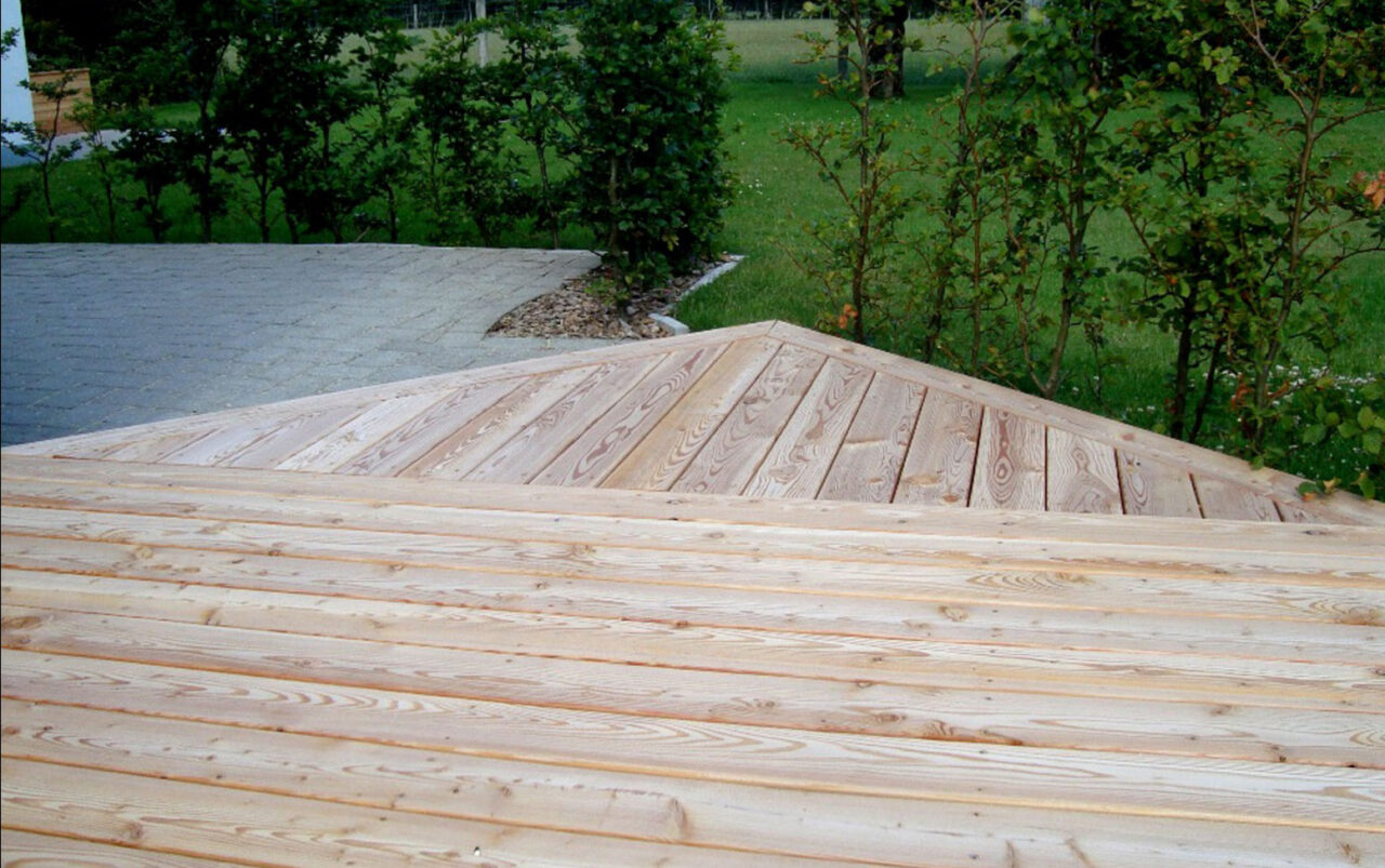 Lærk terrassebrædder 27 * 118